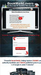 Mobile Screenshot of bookmarklovers.com